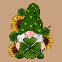 St Patricks Day Shamrock Gnomes  Sunflowers Vintage Tee | Teevron