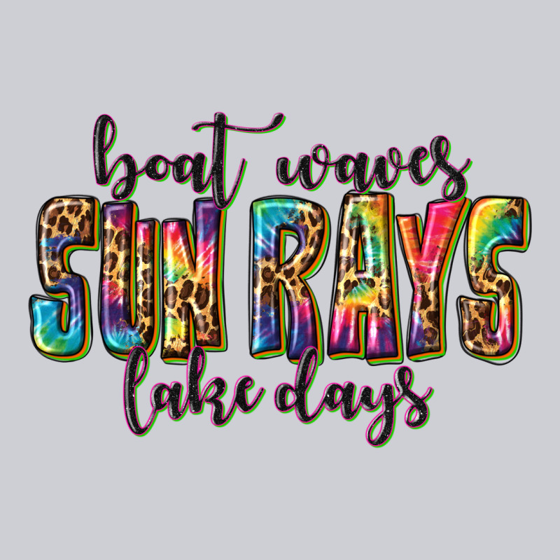Boat Waves Sun Rays Lake Days Heavyweight Sweatshirt by texasbilliewilder | Teevron