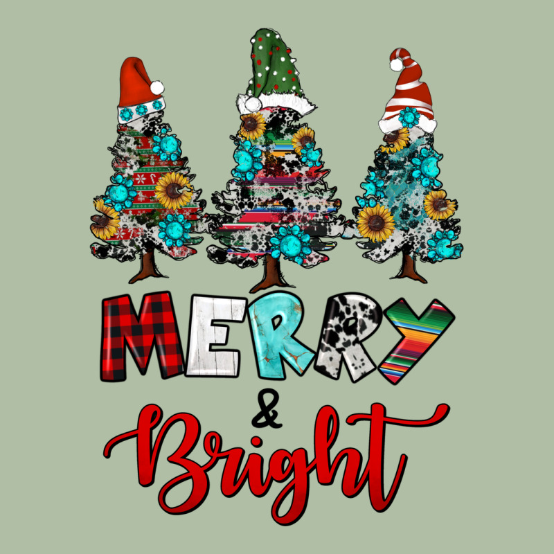 Western Trees Merry And Bright Christmas Urban Heavy Tee by RanaPortraitStore | Teevron