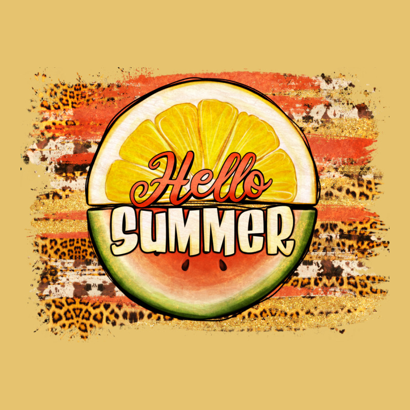 Hello Summer Watermelon Lemon Premium Sweatshirt by Jasminsmagicworld | Teevron