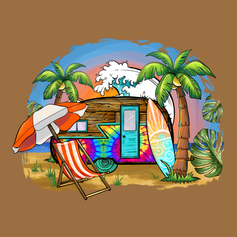 Camp Life Beach Vintage Tee by BarkalooDesign | Teevron