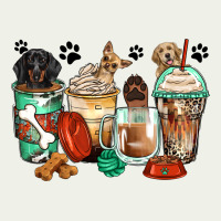 Dog Coffee Cups Urban Heavy Tee | Teevron