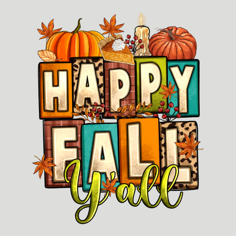 Happy Fall Y'all Zipper Hoodie by Artiststas | Teevron