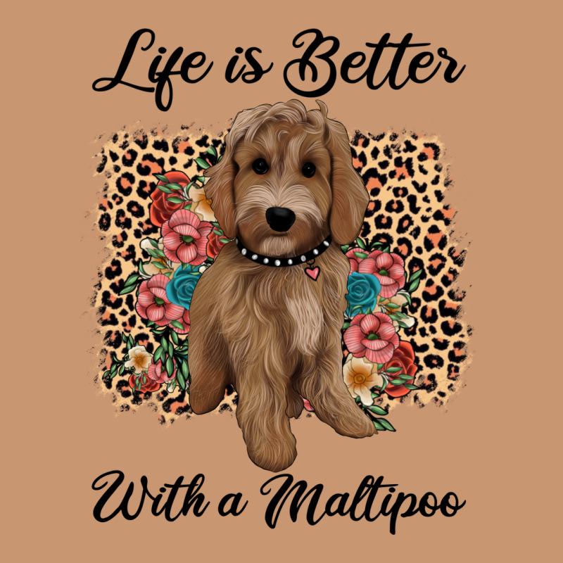 Life Is Better With A Maltipoo Heavyweight Hoodie by BarkalooDesign | Teevron
