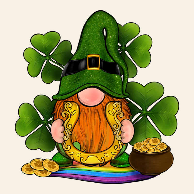 St Patricks Day Gnomes Shamrock Gold Horseshoes Rainbow Vintage Tee by RanaPortraitStore | Teevron