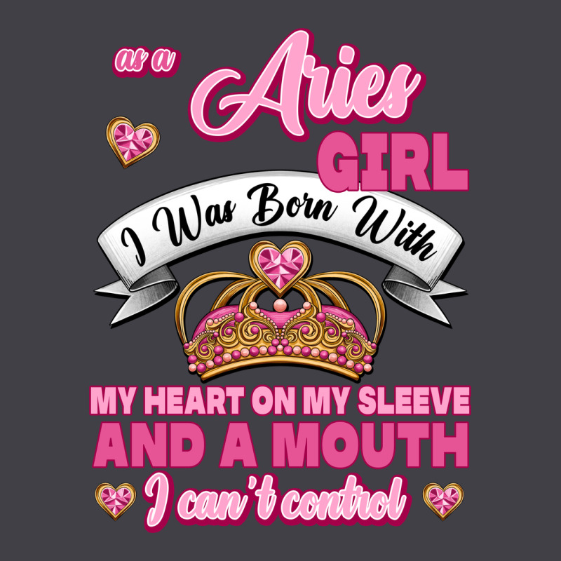 As A Aries Girl I Was Born With My Heart On My Sleeve And A Mouth Heavyweight Hoodie by Jasminsmagicworld | Teevron