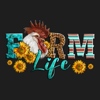 Western Farm Life Rooster Head Heavyweight Hoodie | Teevron