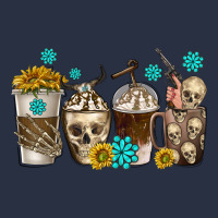 Coffee Cups Bull Skull With Gemstones Heavyweight Sweatshirt | Teevron