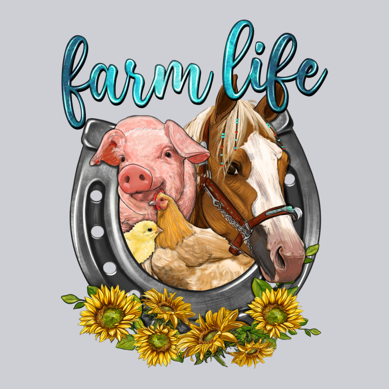 Chicken Pig Horse Farm Life Heavyweight Sweatshirt by texasbilliewilder | Teevron
