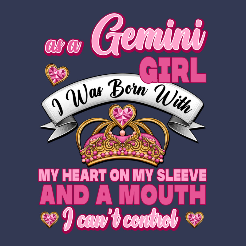 As A Gemini Girl I Was Born With My Heart On My Sleeve And A Mouth Heavyweight Hoodie by Jasminsmagicworld | Teevron