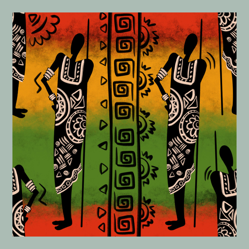 African Silhouette Seamless Pattern Classic Tee by BundleAndBundleShop | Teevron