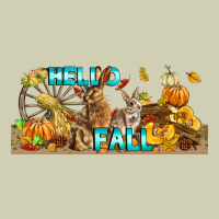 Hello Fall Rabbit Heavy Core Tee | Teevron
