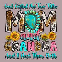 God Gifted Me Two Titles Mom And Grandma And I Roc Vintage Hoodie | Teevron