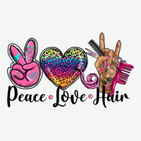Peace Love Hair Urban Heavy Tee | Teevron