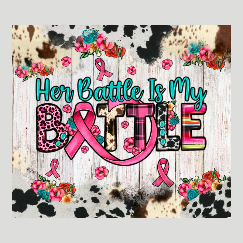 Her Battle Is My Battle Zipper Hoodie by JahusDesignShop | Teevron