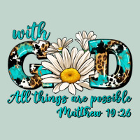 With God All Things Are Possible Daisy Zipper Hoodie | Teevron