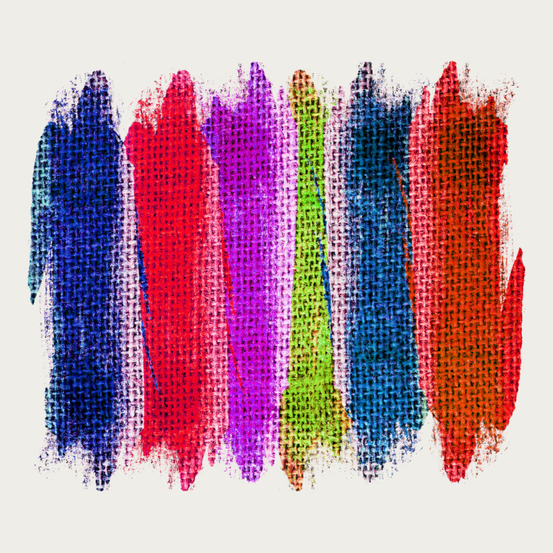 Colored Jute Brush Strokes Zipper Hoodie by Bettercallsaul | Teevron