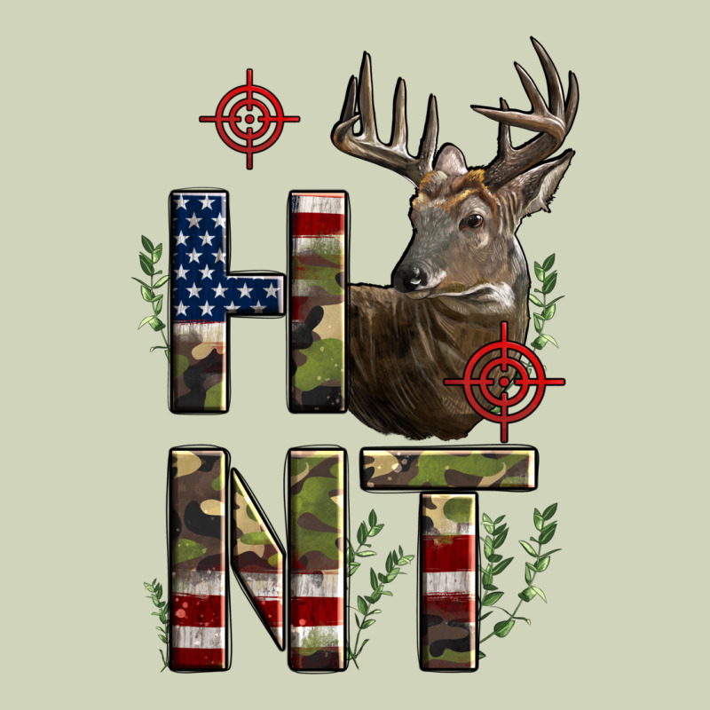 Deer Hunting Usa Flag Heavyweight Hoodie by LillyAllenDesigns | Teevron