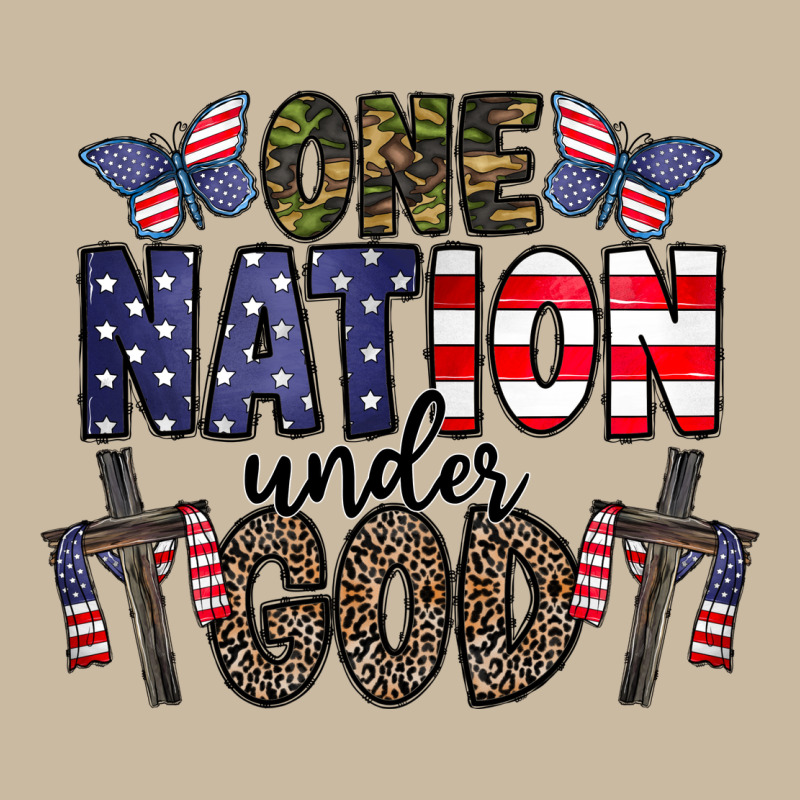One Nation Under God Long Sleeve Tee by CowhideDigitalArt | Teevron