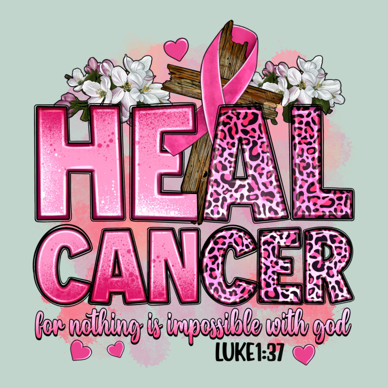 Heal Cancer For Nothing Is Impossible With God Luk Zipper Hoodie by Artiststas | Teevron