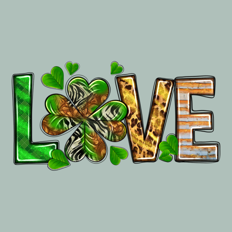 Love Luck With Clover Heavyweight Hoodie by NancyCooperArtShop | Teevron