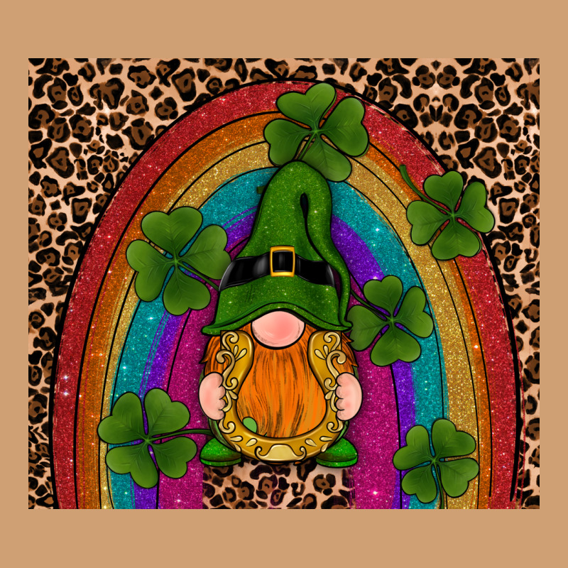 St Patricks Day Gnomes Shamrock Rainwow Vintage Tee by RanaPortraitStore | Teevron