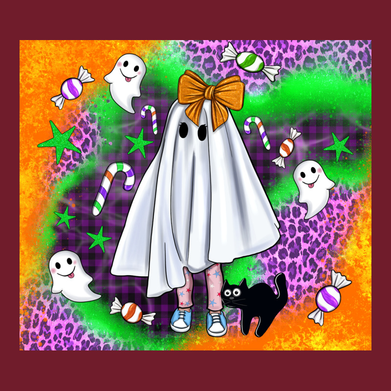 Cute Ghost Halloween Tumbler Zipper Hoodie by BundleAndBundleShop | Teevron