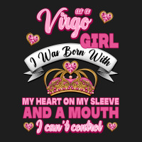 As A Virgo Girl Zodiac Girls Heavyweight Hoodie | Teevron