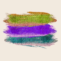 Green Purple Cyan Colored Triple Brush Strokes Zipper Hoodie | Teevron