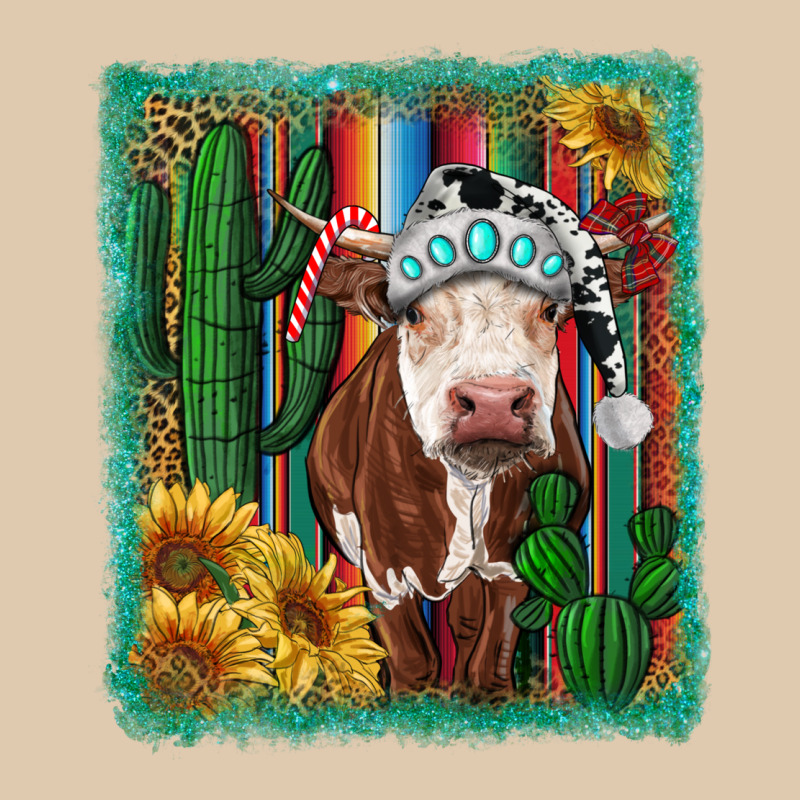 Western Christmas Cow Heavyweight Sweatshirt by RanaPortraitStore | Teevron