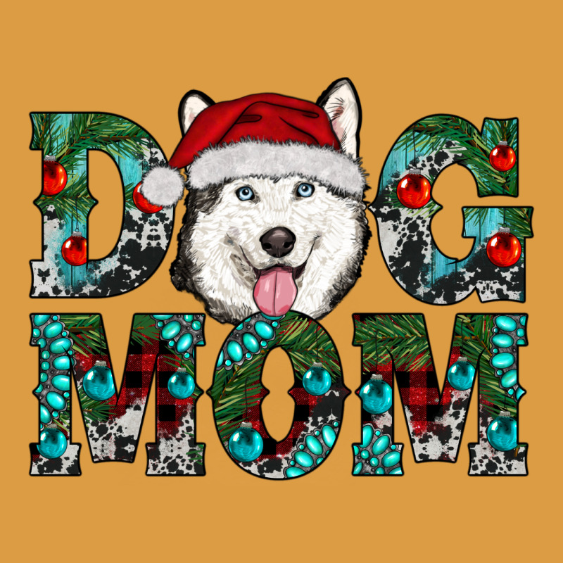 Christmas Dog Mom Husky Urban Heavy Tee by RanaPortraitStore | Teevron