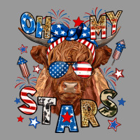 Oh My Stars Highland Cow Vintage Hoodie | Teevron