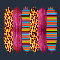 Pink Leopard Serape Brush Strokes Zipper Hoodie | Teevron