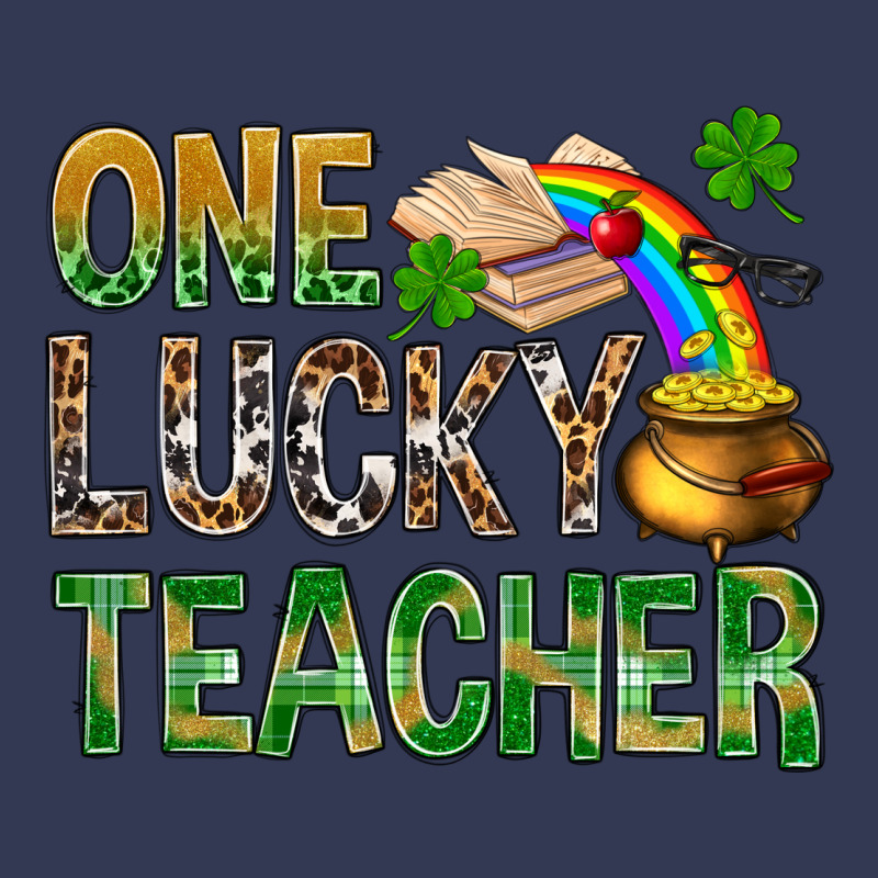 One Lucky Teacher St Patricks Heavyweight Hoodie by NancyCooperArtShop | Teevron