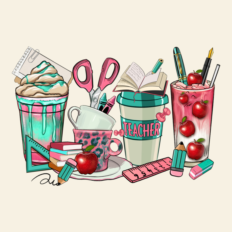 Teacher Coffee Cups Vintage Tee by texasbilliewilder | Teevron