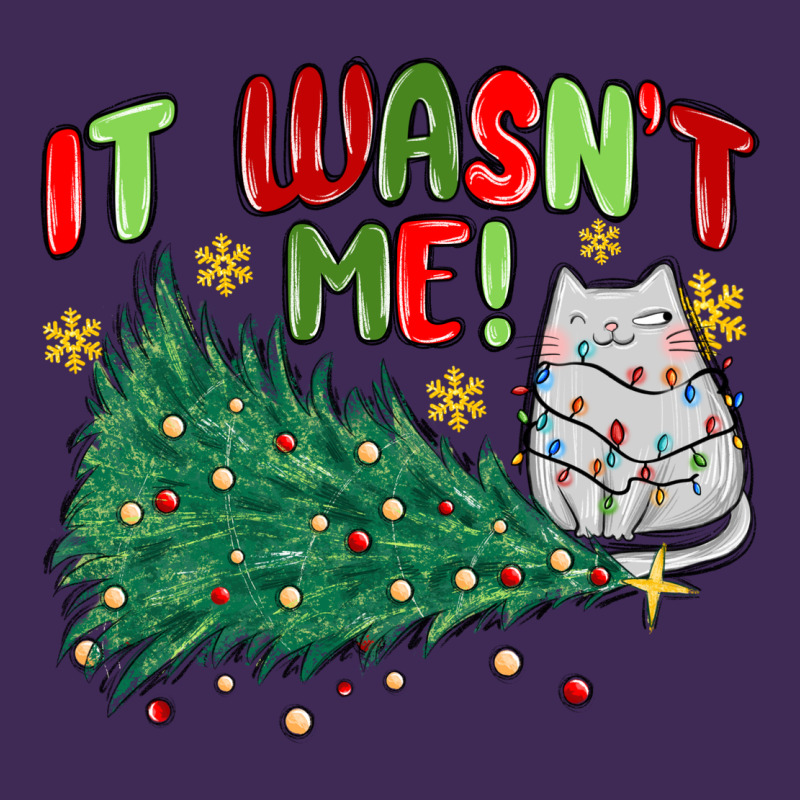 It Wasn't Me! Christmas Cat Premium Hoodie by MaliasSmallBusiness | Teevron