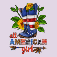 All American Girl Cowboy Boot With Sunflower Classic Tee | Teevron