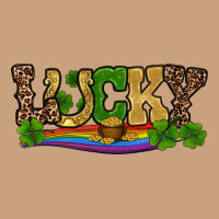 St Patricks Shamrock Gold With Rainbow Vintage Tee | Teevron