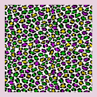 Mardi Gras Leopard  Seamless Pattern Classic Tee | Teevron