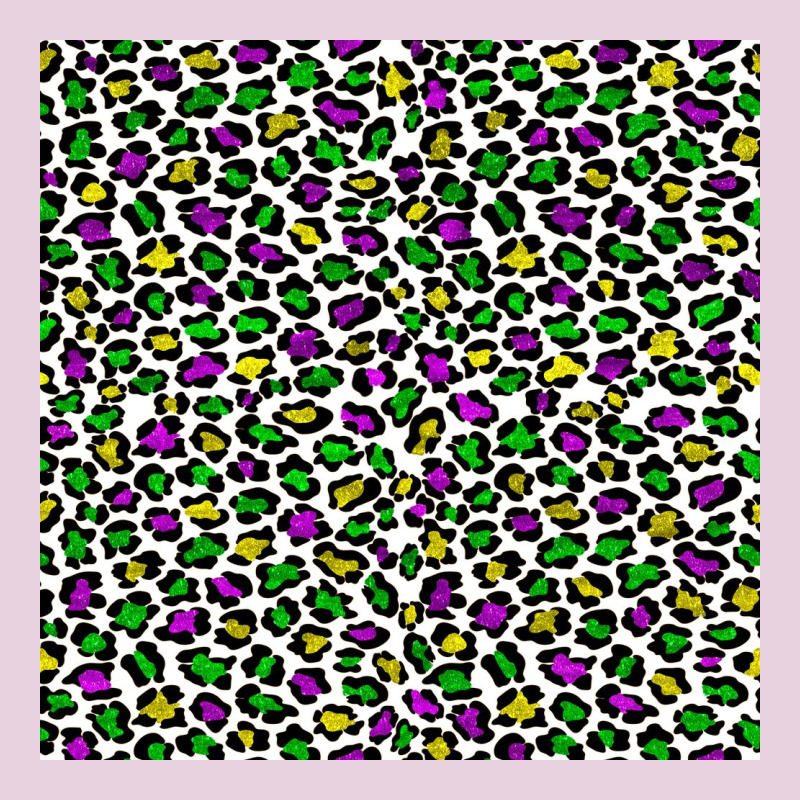 Mardi Gras Leopard  Seamless Pattern Classic Tee by FaDigitalArtStudio | Teevron