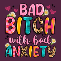 Bad Bitch With Bad Anxiety Urban Hoodie | Teevron