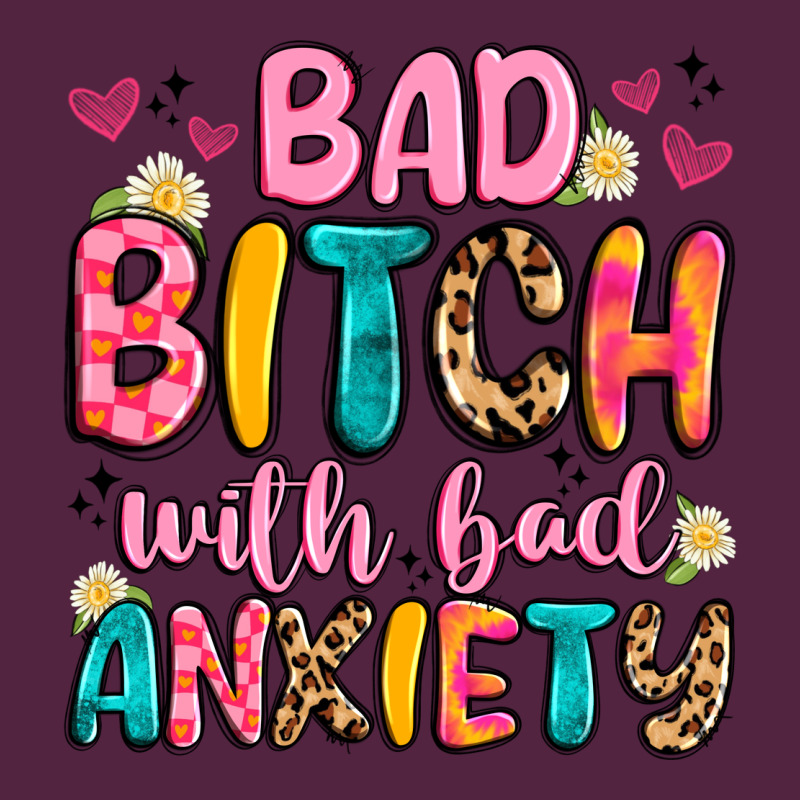 Bad Bitch With Bad Anxiety Urban Hoodie by Artiststas | Teevron