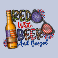 Red White Beer And Boozed Long Sleeve Tee | Teevron