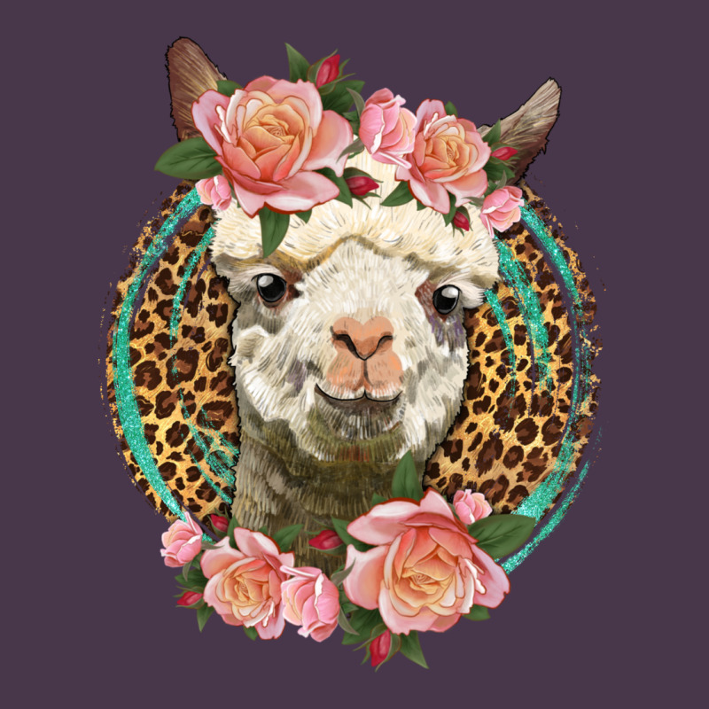Western Llama And Roses Heavyweight Hoodie by LillyAllenDesigns | Teevron