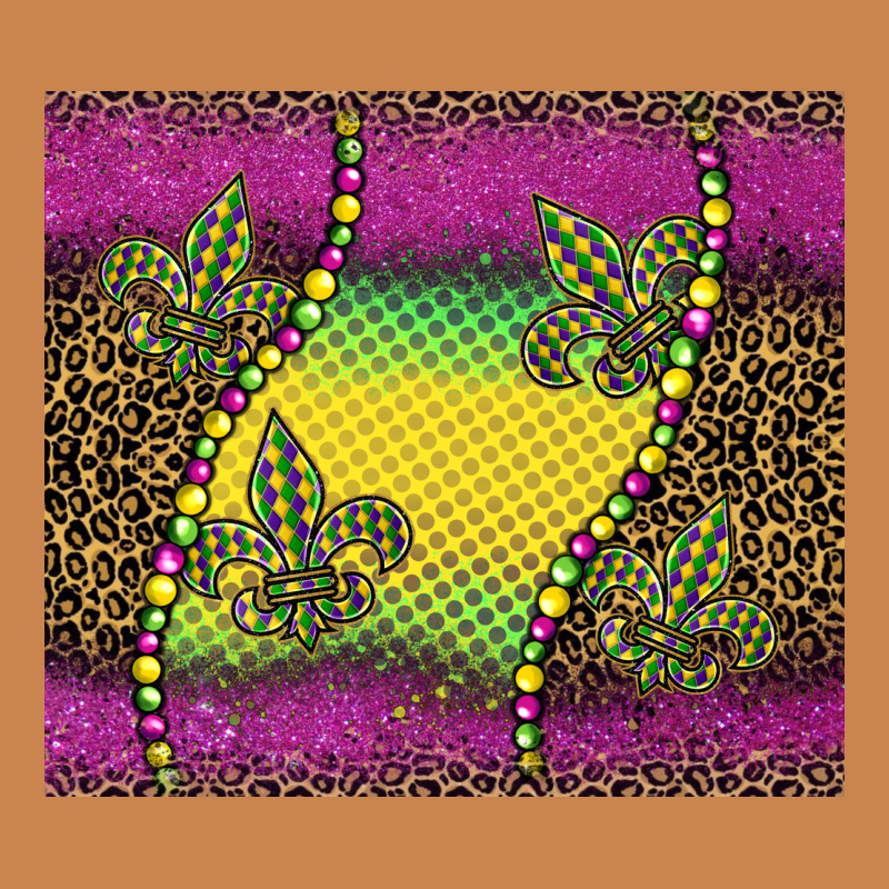 Mardi Gras  Leopard Pink Glitter Heavyweight Hoodie by BarkalooDesign | Teevron