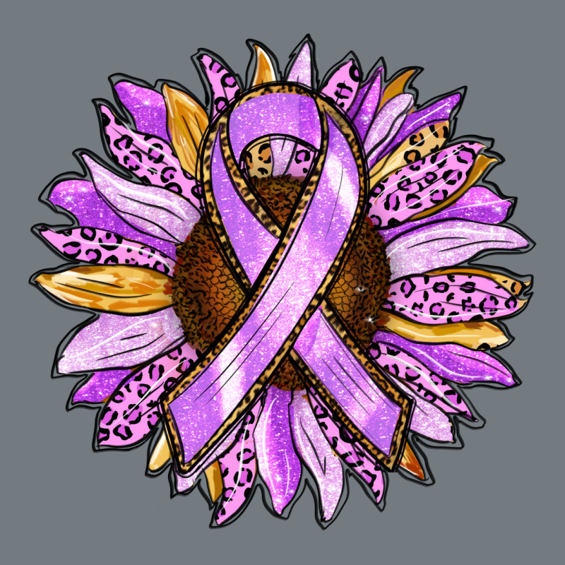 Cancer Awareness Sunflower Heavyweight Sweatshirt by RanaPortraitStore | Teevron