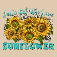 Just A Girl Who Loves Sunflower Heavyweight Sweatshirt | Teevron