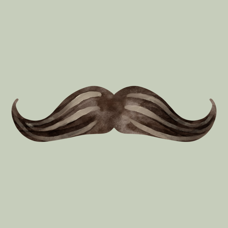 Brown Moustache Fa Element Long Sleeve Tee by FaDigitalArtStudio | Teevron