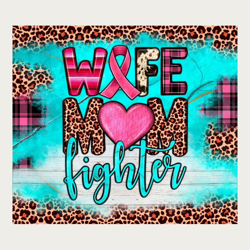 Wife Mom Fighter Tumbler Zipper Hoodie by JahusDesignShop | Teevron