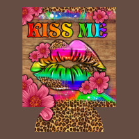 Lgbtq Kiss Me  Can Cooler Long Sleeve Tee | Teevron
